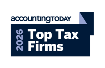 Accounting Today Top Tax Firms 2026 badge