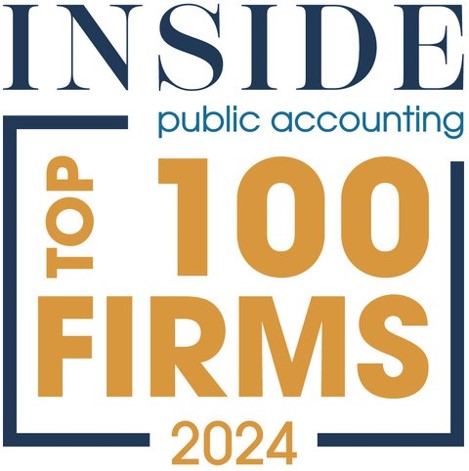 INSIDE Public Accounting Top 100 Firms 2024 badge