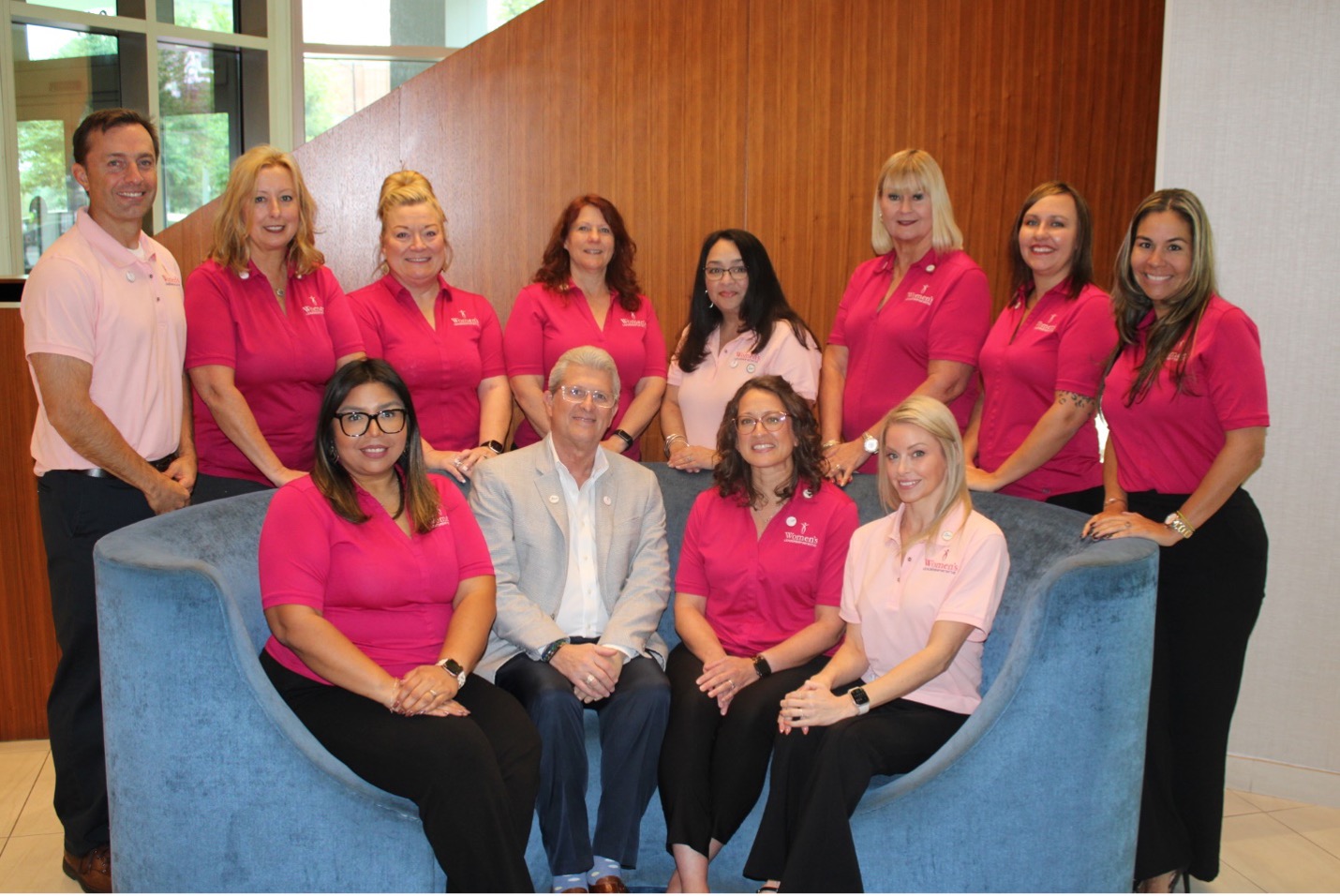 The HomeTeam Pest Defense Women's Leadership Initiative team together