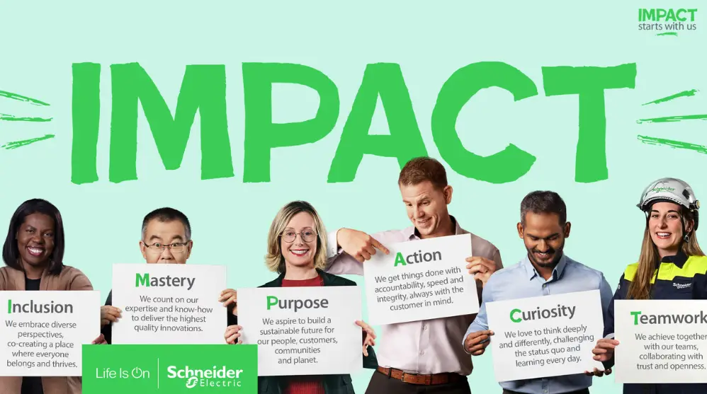 Schneider Electric IMPACT values