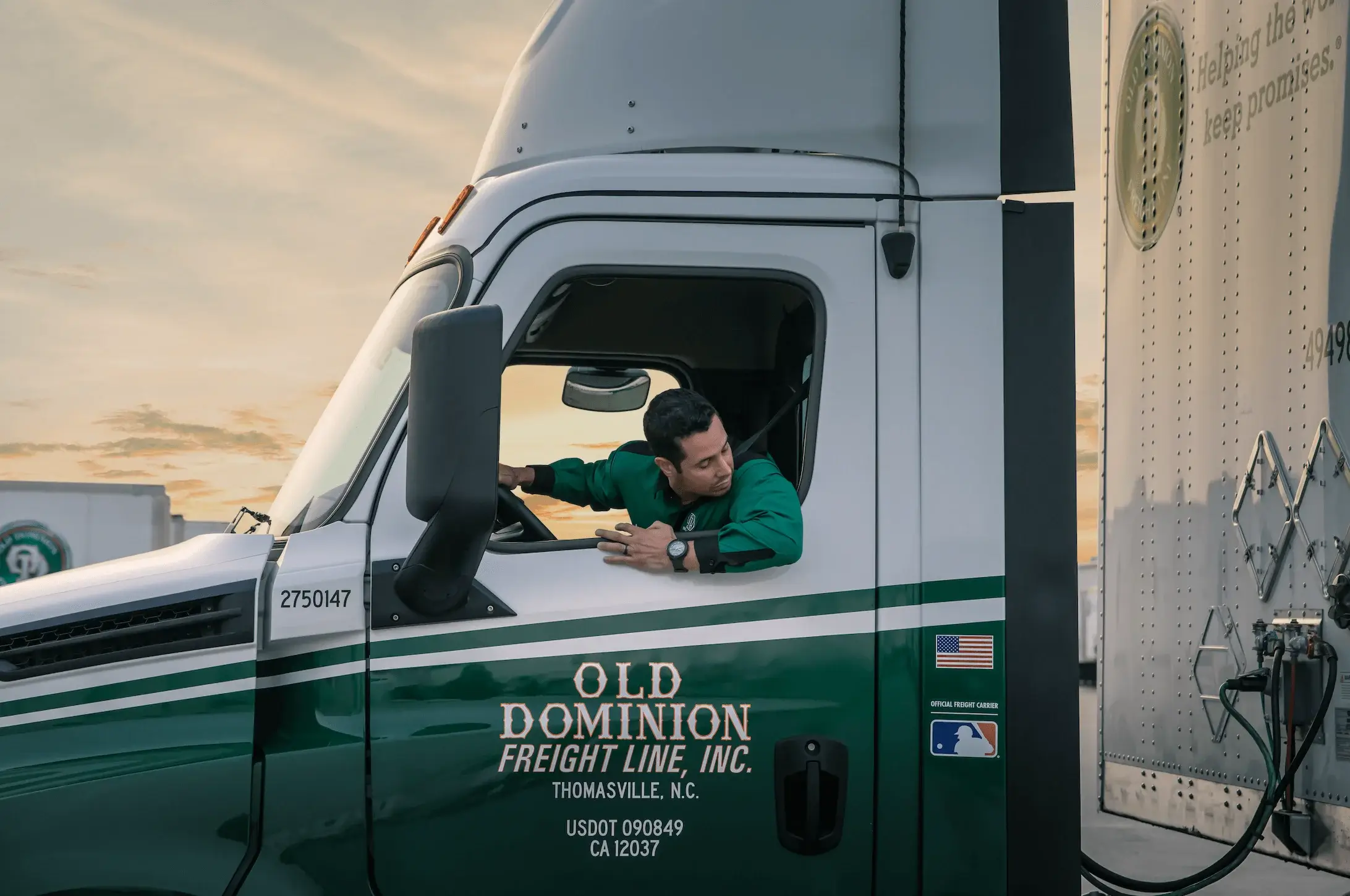 Old Dominion Truck Delivery